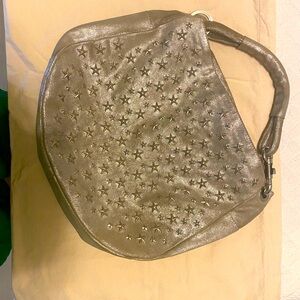 Jimmy Choo Gold Star Studded Handbag